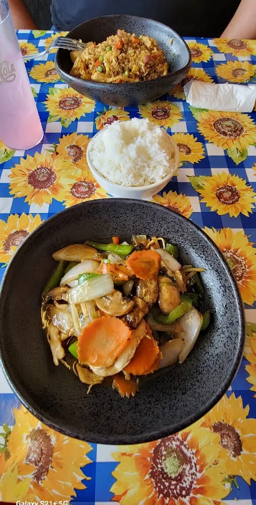 Ginger Stir Fried Mixed Vegetables